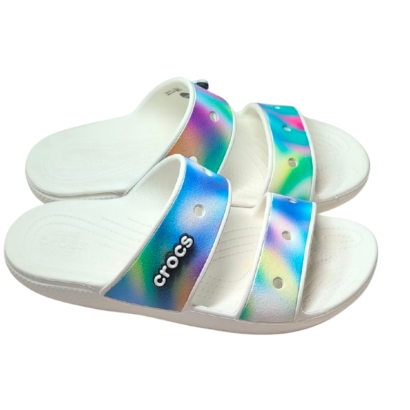 CROCS Shoes - CROCS Classic Sandals Solar Rainbow